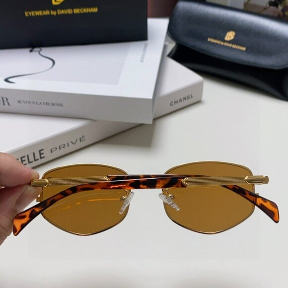 DAVID BECKHAM Retro American Metal Eyeglasses - Picture 8 of 8